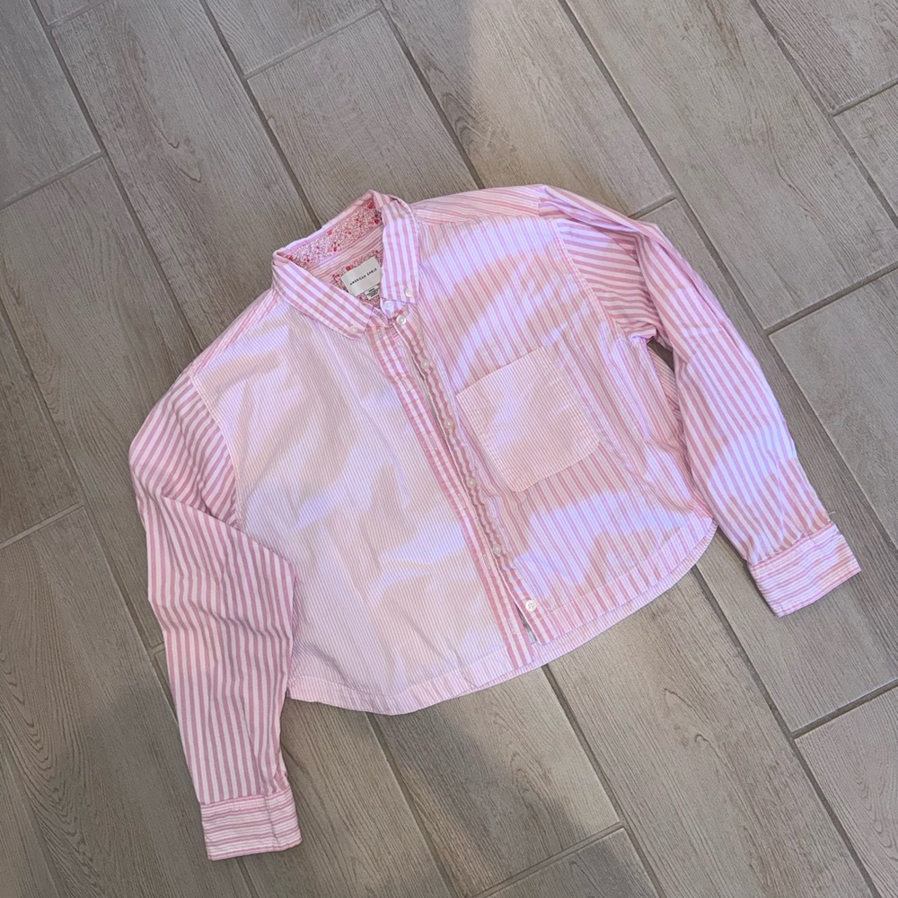 Cropped flannel